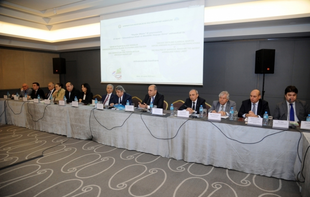 Qədim mətnlər və klassik mənbələr erməniçilik saxtakarlıqlarını və uydurmalarını ifşa edir – konfrans YENİLƏNİB-2 VİDEO