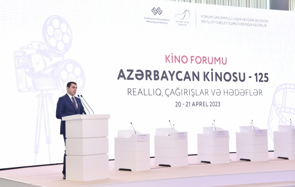 Обсуждаются проблемы и творческие планы азербайджанских кинематографистов ВИДЕО