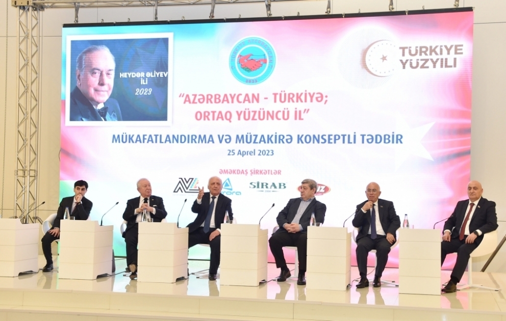 Bakıda "Azərbaycan-Türkiyə: Ortaq Yüzüncü il" adlı tədbir təşkil olunub VİDEO