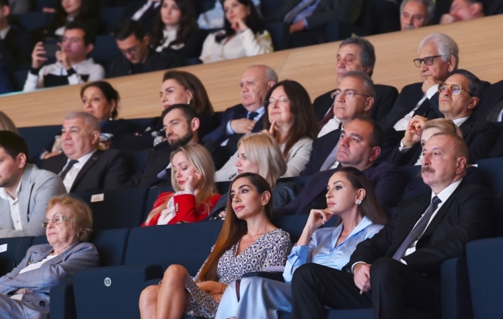 Heydar Aliyev Center hosted concert marking 100th anniversary of academician Zarifa Aliyeva  President Ilham Aliyev and First Lady Mehriban Aliyeva attended the concert VIDEO
