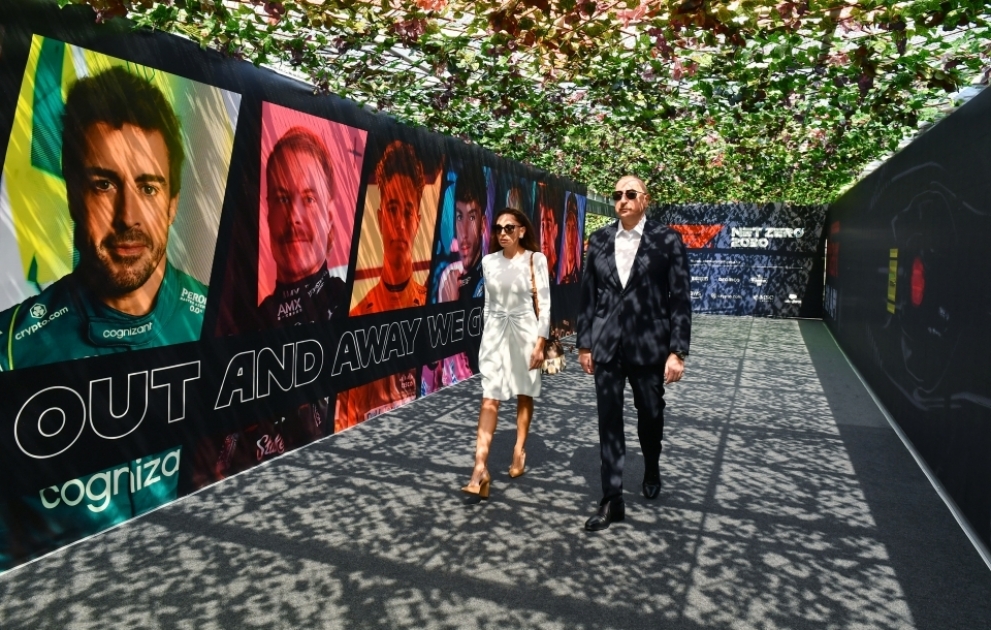 Formule 1: le Grand Prix d'Azerbaïdjan 2023 s'est tenue à Bakou  Le président azerbaïdjanais et son épouse ont assisté à la course MIS A JOUR VIDEO