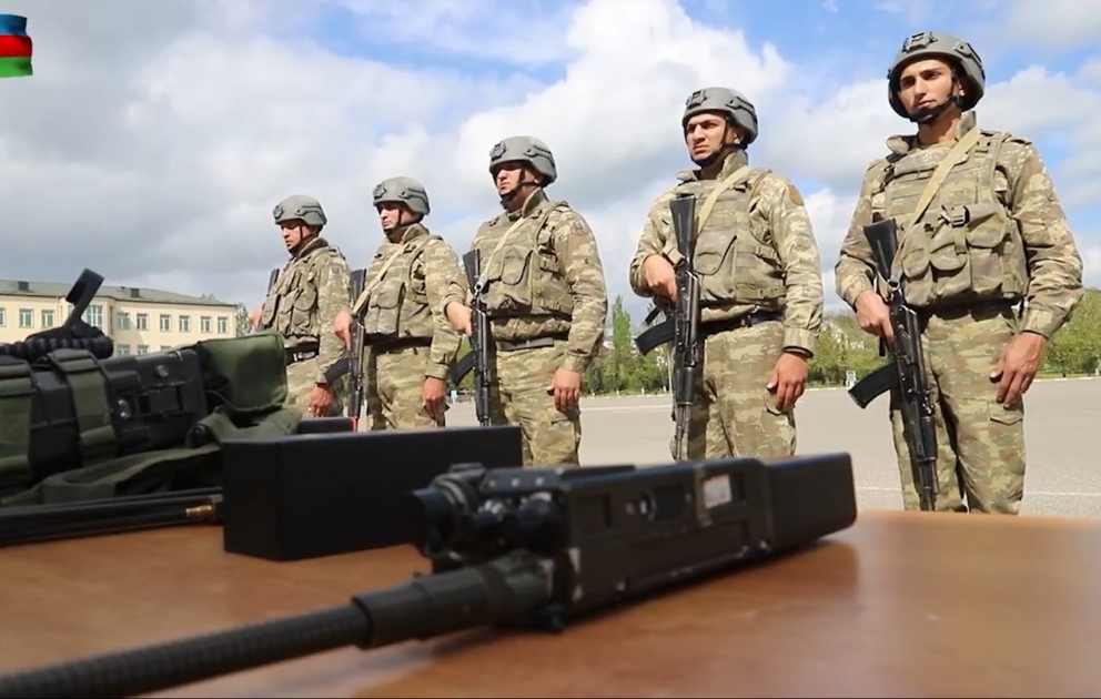 Hərbi vəzifəlilərin təlim toplanışı başa çatıb VİDEO