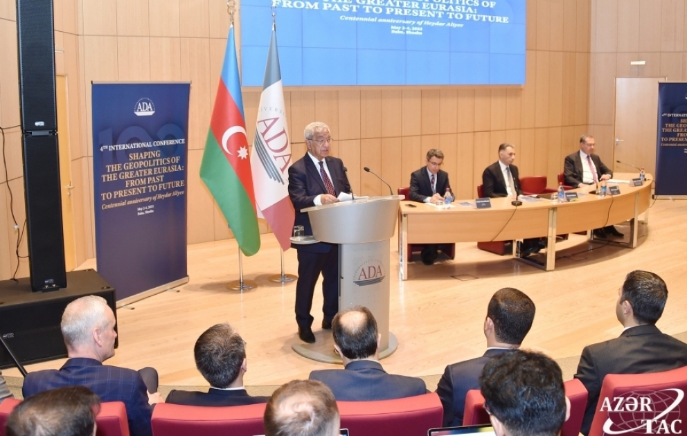 ADA Universitetində “Böyük Avrasiya geosiyasətinin formalaşması: keçmişdən bu günə və gələcəyə” mövzusunda konfrans keçirilib VİDEO