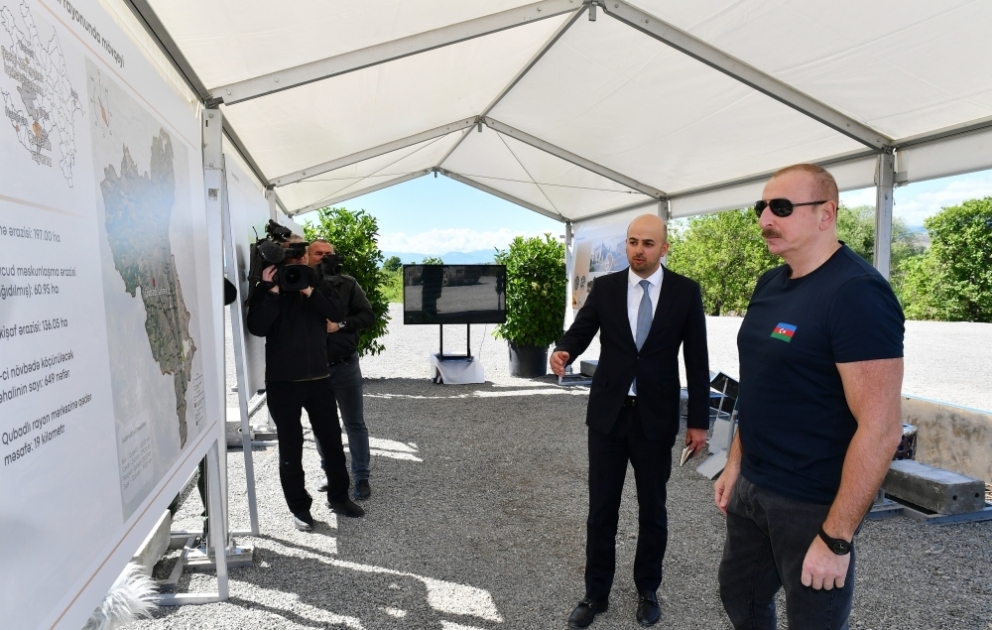 Région de Goubadly : la première pierre d’un autre village a été posée  VIDEO