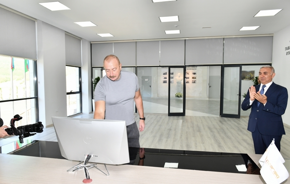 Hadrut junction substation and Digital Management Center were inaugurated VIDEO