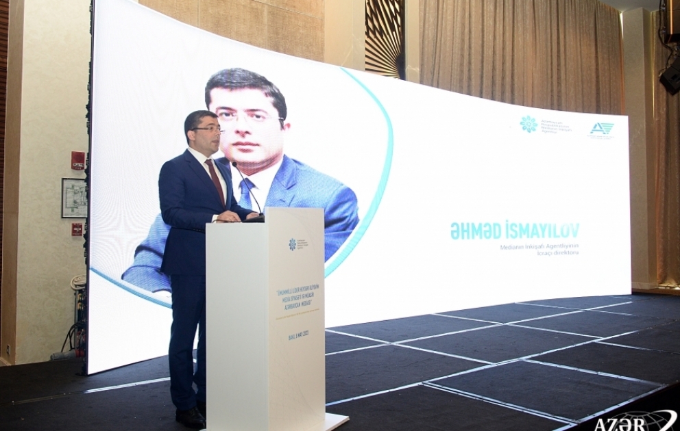 "Ümummilli Lider Heydər Əliyevin media siyasəti və müasir Azərbaycan mediası” mövzusunda konfrans təşkil olunub VİDEO