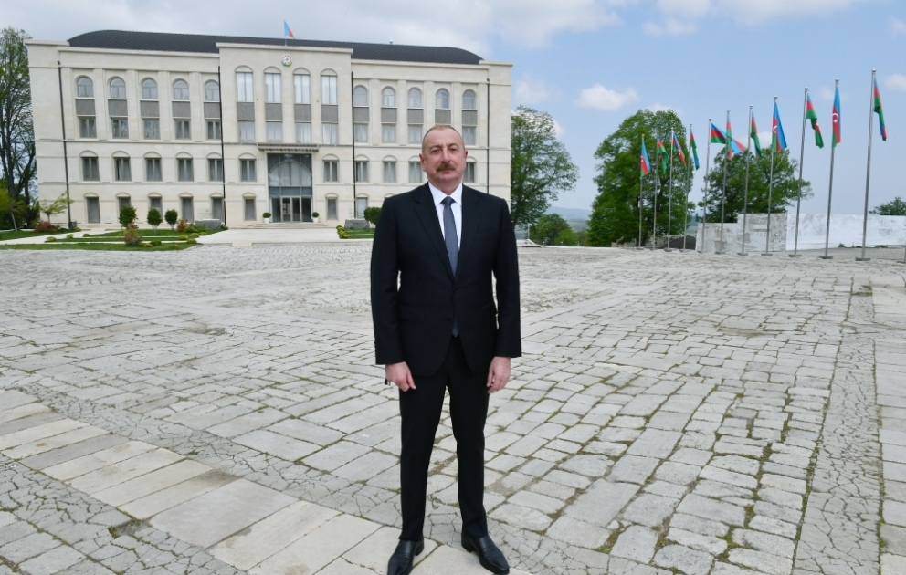 Обращение Президента Азербайджанской Республики Ильхама Алиева ВИДЕО