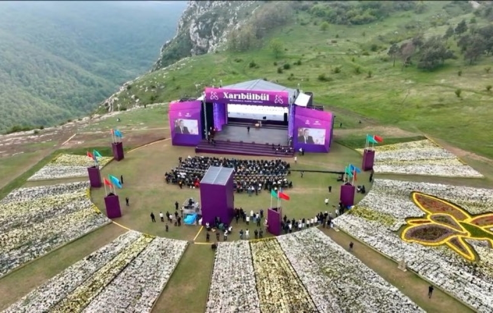 Mehriban Aliyeva fait une publication depuis le Festival de musique international Kharybulbul VIDEO