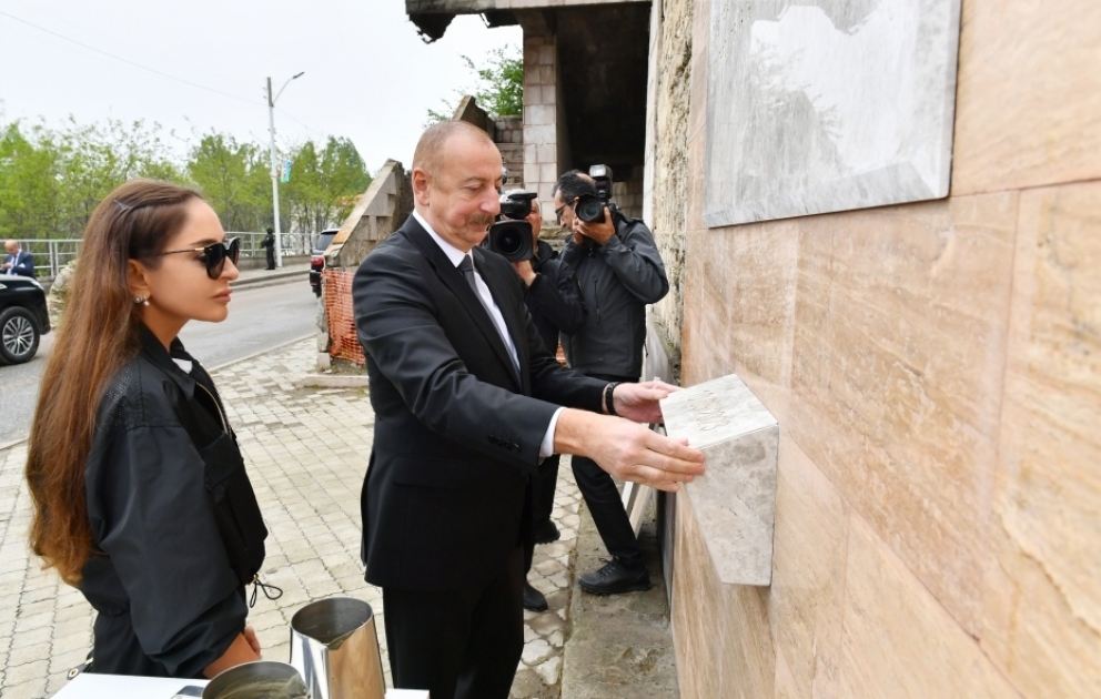 Reconstruction of Government Services Center started in Shusha VIDEO