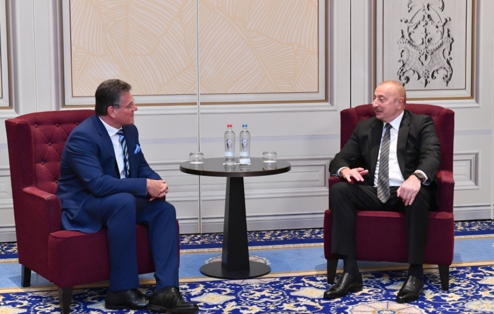 Präsident Ilham Aliyev zu Arbeitsbesuch in Brüssel  AKTUALISIERT VIDEO