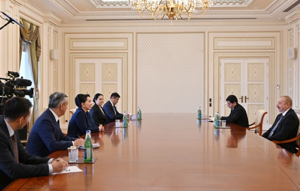 President of Azerbaijan Ilham Aliyev received chairperson of Uzbekistan’s Senate of Oliy Majlis VIDEO