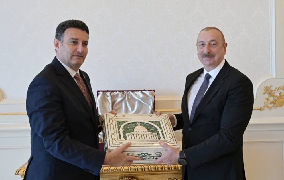 President of Azerbaijan Ilham Aliyev received Speaker of House of Representatives of Jordan VIDEO
