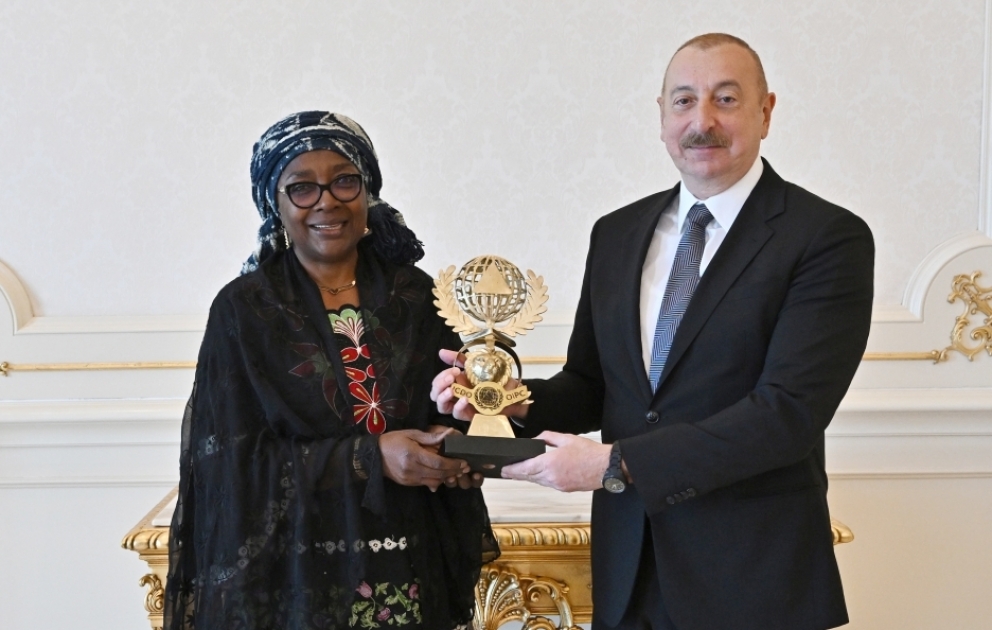 Le président Ilham Aliyev reçoit la secrétaire générale de l’Organisation internationale de protection civile MIS A JOUR VIDEO