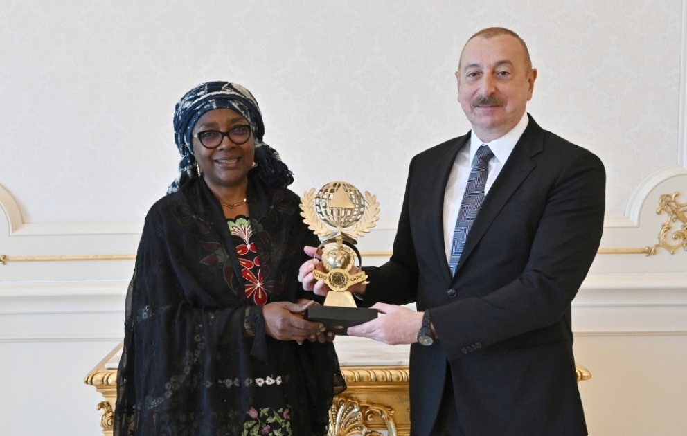 Präsident Ilham Aliyev empfängt Generalsekretärin der Internationalen Zivilschutzorganisation AKTUALISIERT VIDEO