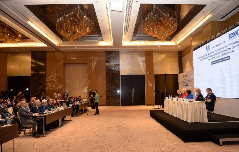 Une conférence internationale organisée par le Milli Medjlis et l’AP de l’OSCE entame ses travaux à Bakou VIDEO