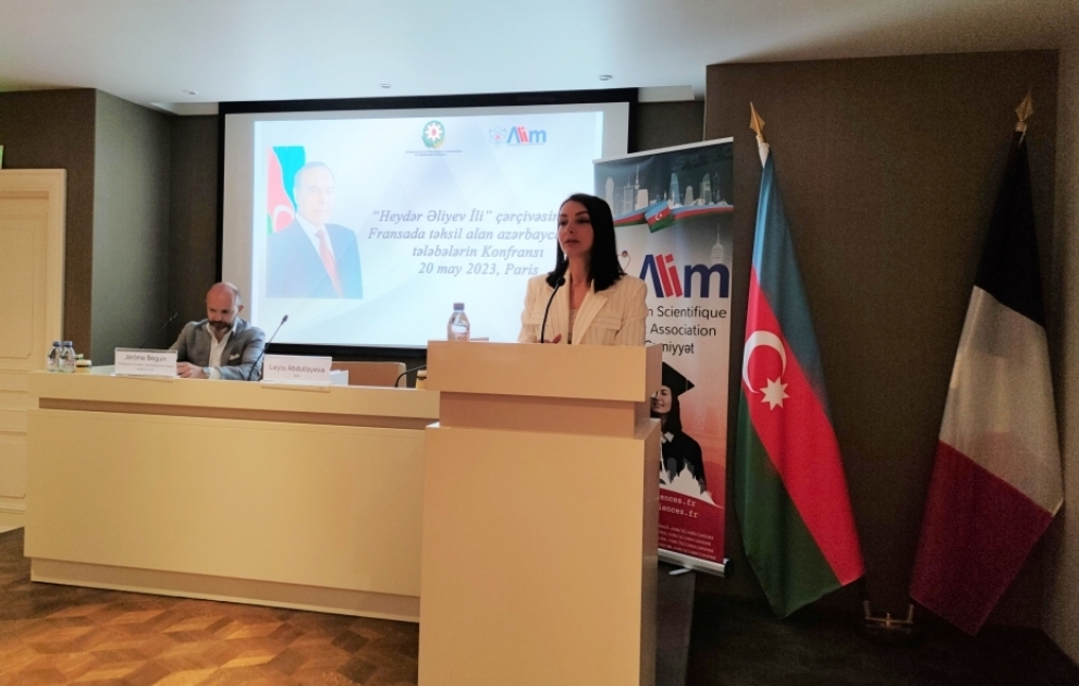 Paris: “Heydər Əliyev İli” çərçivəsində azərbaycanlı doktorantlarla konfrans keçirilib VİDEO