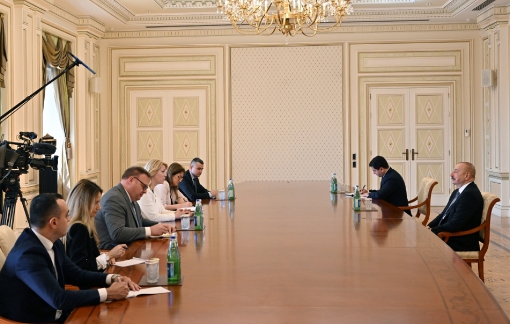 Президент Ильхам Алиев принял председателя парламента Монтенегро ОБНОВЛЕНО ВИДЕО