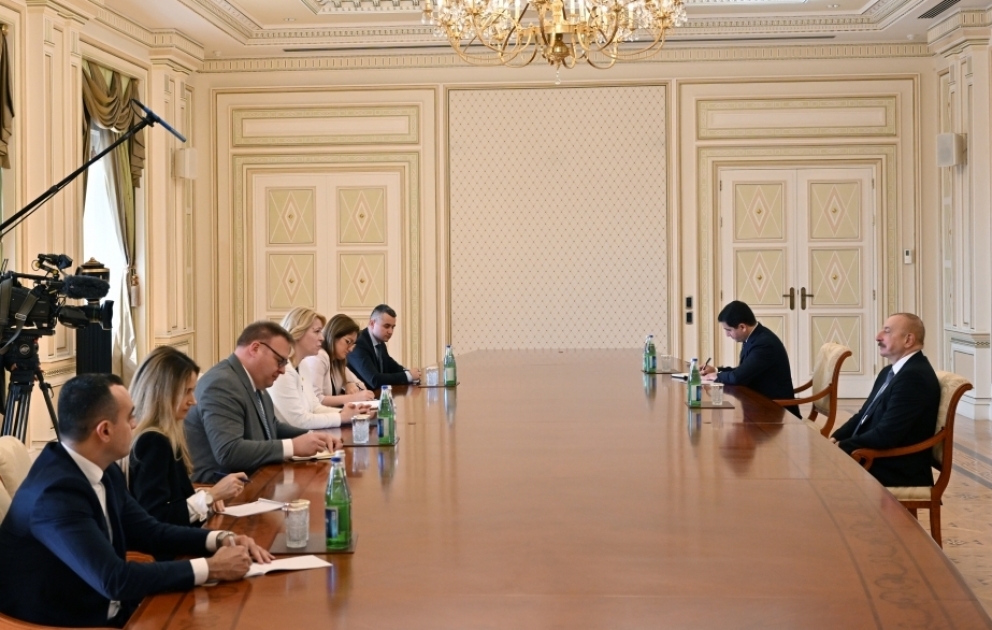 President Ilham Aliyev received President of Parliament of Montenegro VIDEO