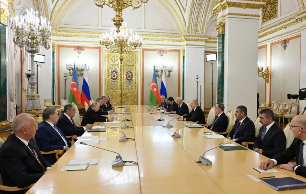 Les présidents azerbaïdjanais et russe se sont entretenus à Moscou MIS A JOUR VIDEO