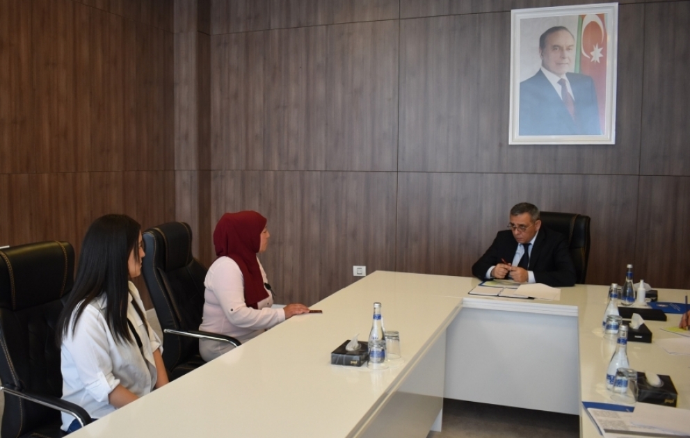 Səfərbərlik və Hərbi Xidmətə Çağırış üzrə Dövlət Xidmətinin rəisi Şəkidə vətəndaşları qəbul edib VİDEO