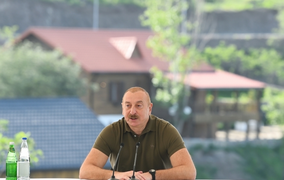 Prezident İlham Əliyev: Bu gün müstəqil Azərbaycan dövləti istənilən nəticəni əldə etməyə qadirdir VİDEO