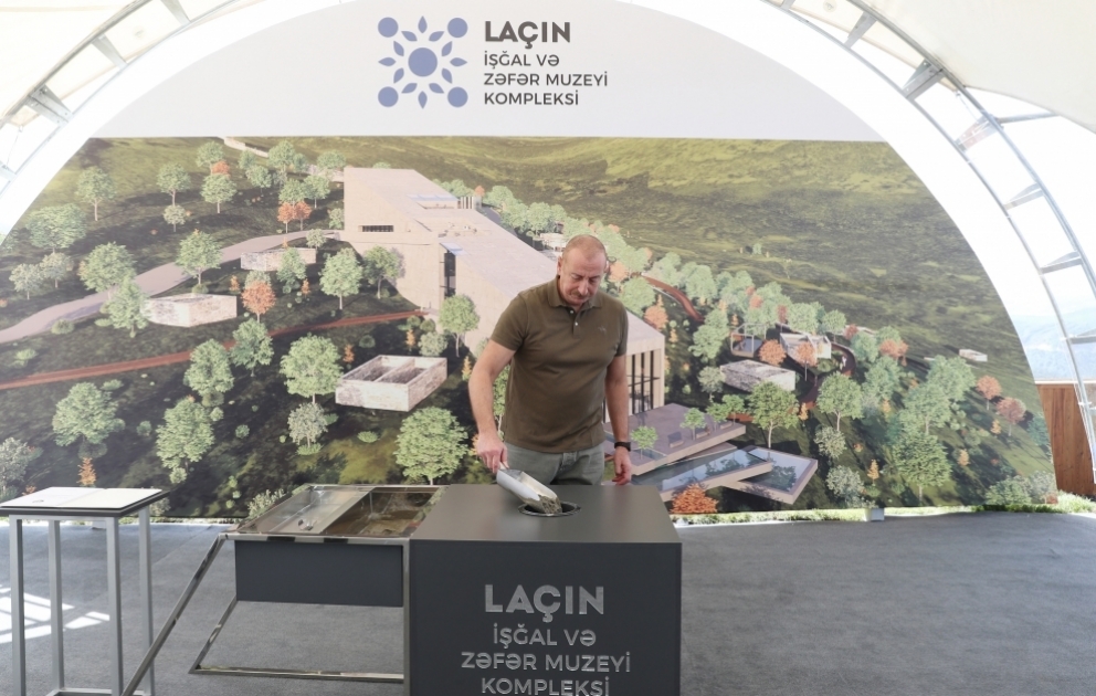 Foundation stone was laid for Occupation and Victory Museum Complex in Lachin VIDEO