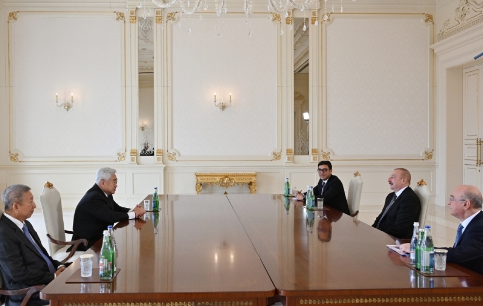 President of Azerbaijan Ilham Aliyev received President of the World Taekwondo Federation and Vice-President of the International Olympic Committee VIDEO