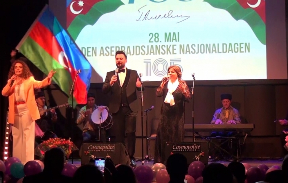 Osloda Ulu Öndər Heydər Əliyevin anadan olmasının 100 illik yubileyinə həsr olunmuş tədbir keçirilib VİDEO