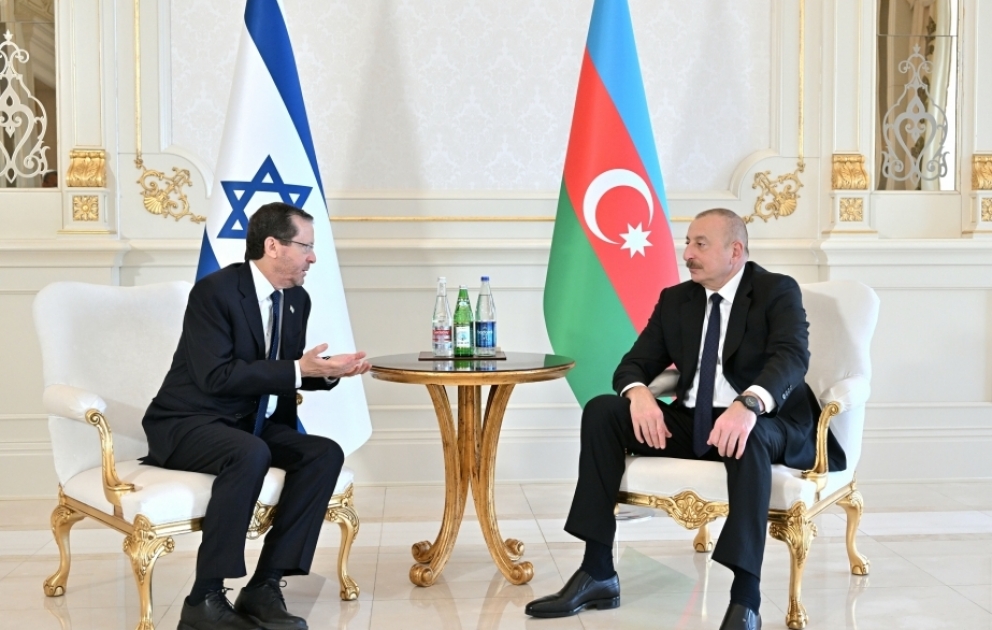 Состоялась встреча президентов Азербайджана и Израиля один на один ОБНОВЛЕНО 2 ВИДЕО