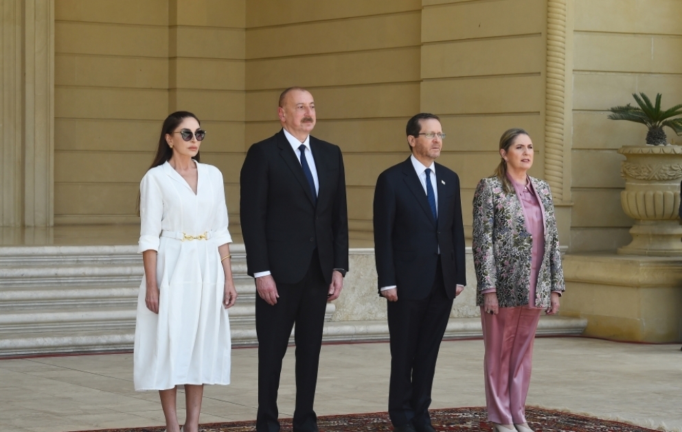 Official welcome ceremony was held for President of Israel Isaac Herzog VIDEO