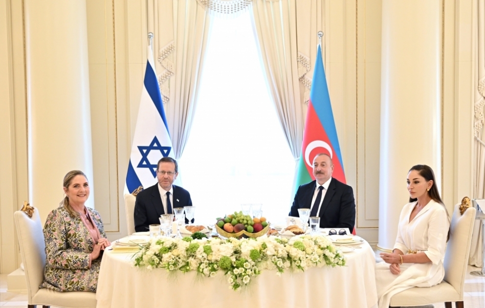 Un lunch officiel offert en l’honneur du président israélien VIDEO