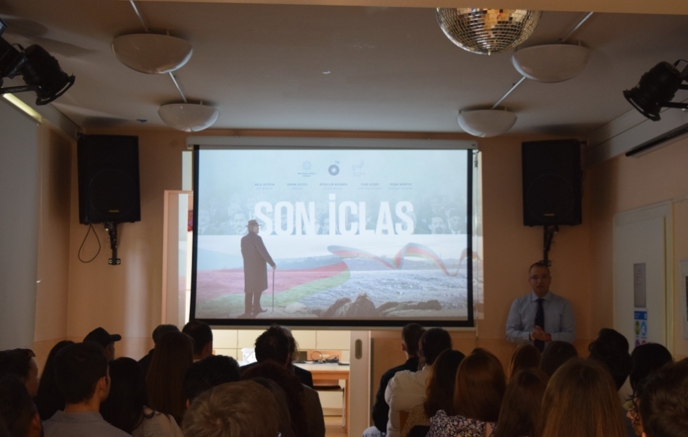 Almaniyada "Son iclas" filmi nümayiş etdirilib VİDEO