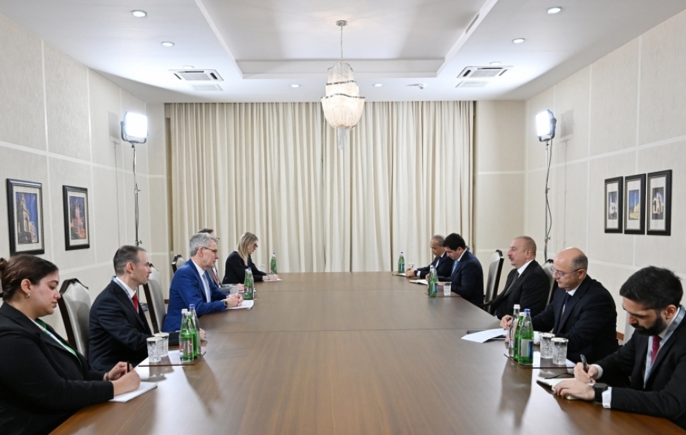 President of Azerbaijan Ilham Aliyev received Assistant US Secretary of State for Energy Resources VIDEO