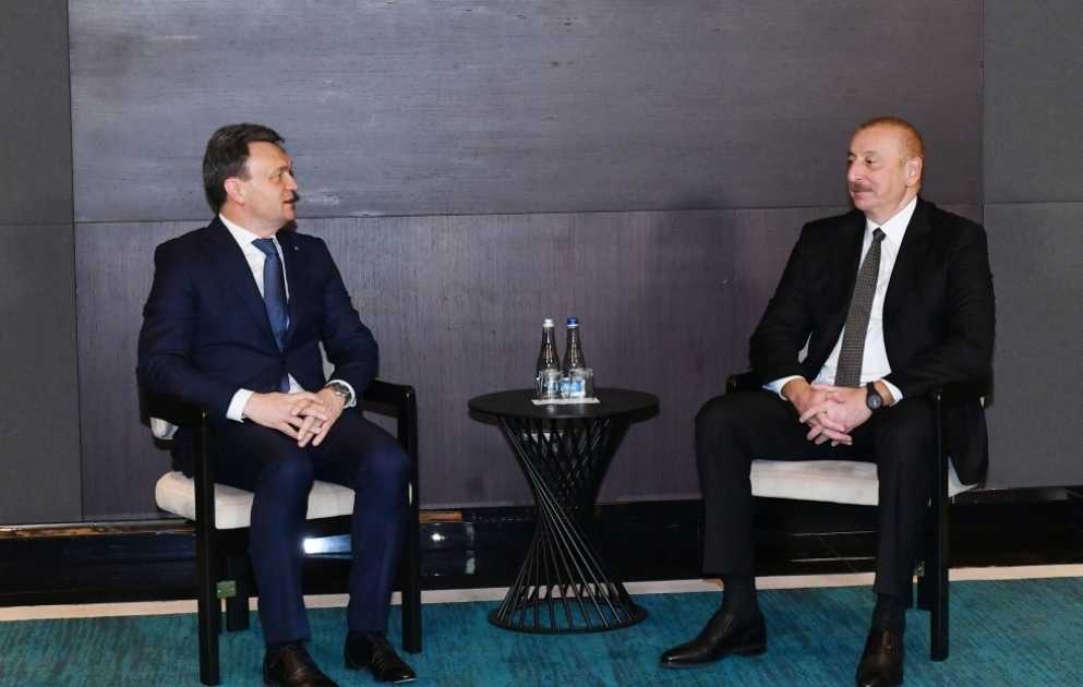 Rencontre du président azerbaïdjanais avec le Premier ministre moldave à Chisinau VIDEO