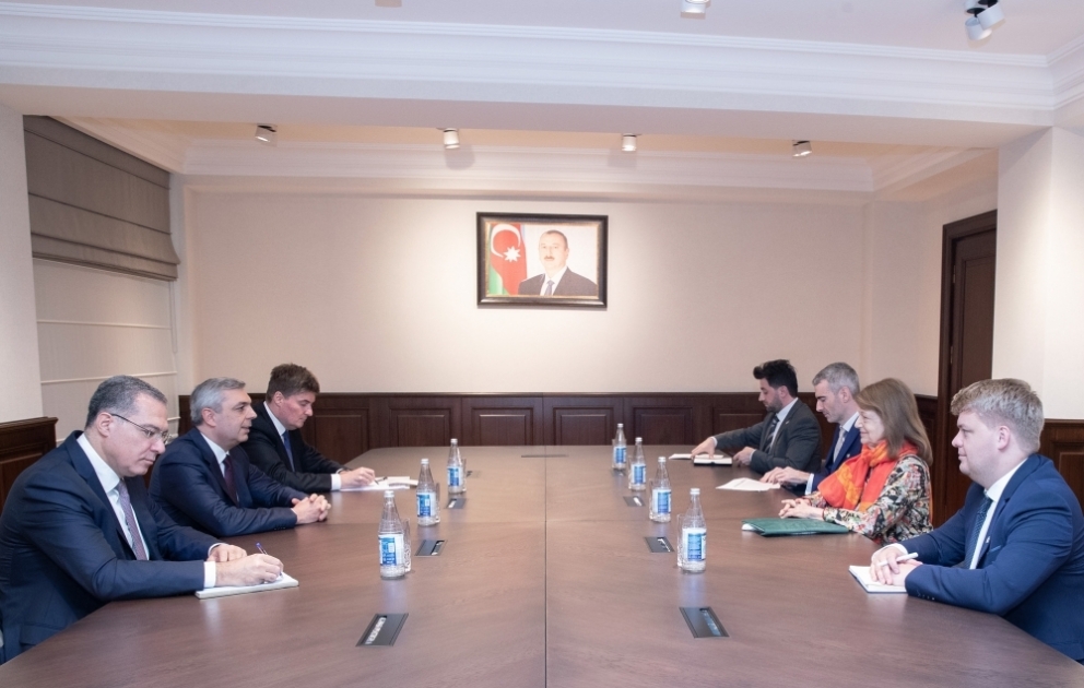 Head of Presidential Administration meets UK Prime Minister's Trade Envoy to Azerbaijan VIDEO