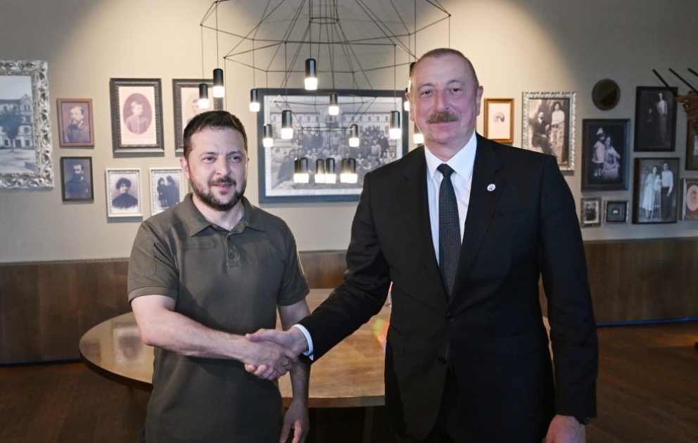 Kişineuda Azərbaycan və Ukrayna prezidentlərinin görüşü olub YENİLƏNİB VİDEO