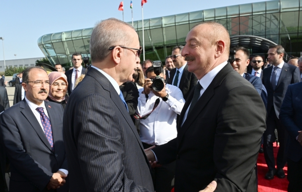 Türkiyə Prezidenti Rəcəb Tayyib Ərdoğanın Azərbaycana dövlət səfəri başa çatıb VİDEO