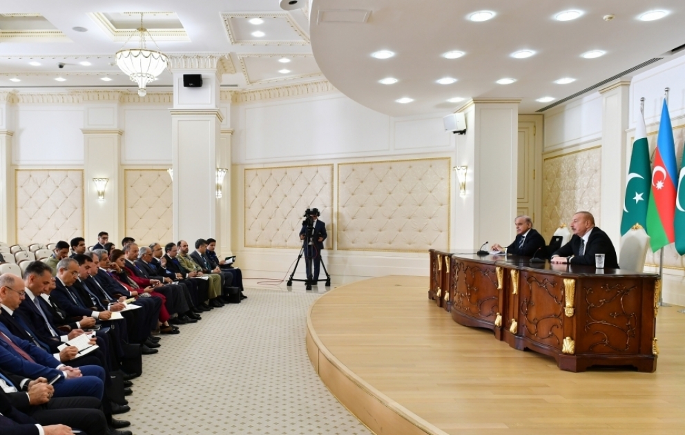 President Ilham Aliyev: We are very grateful to Pakistan for support to Azerbaijan during times of occupation and during 44 days of Patriotic War of 2020 VIDEO