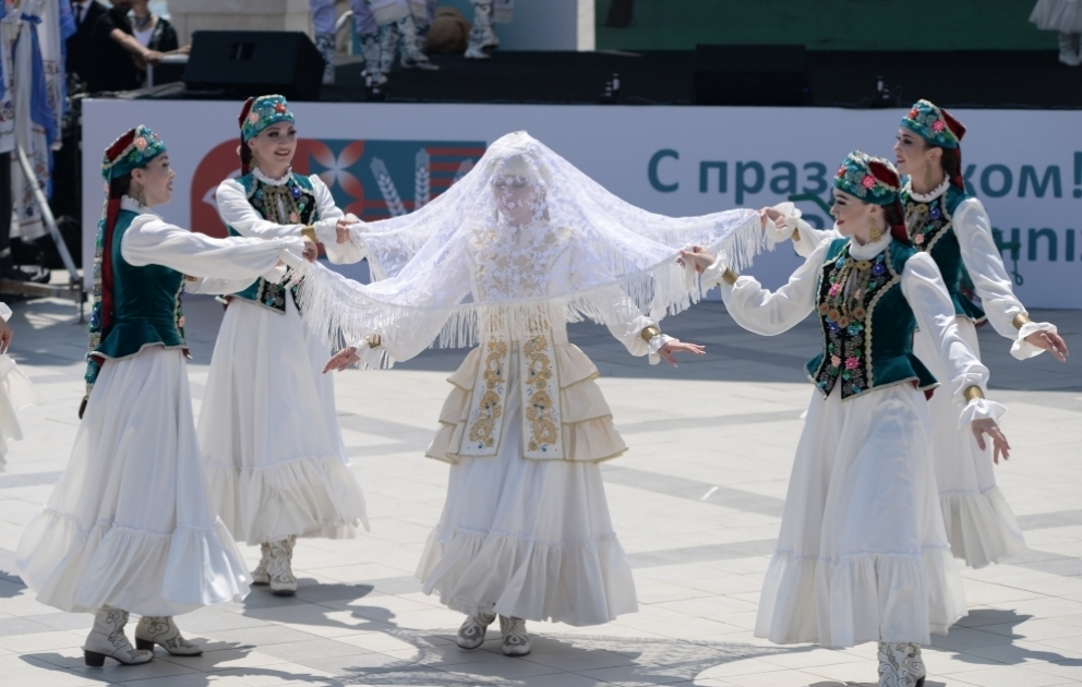 Tatarstan’s national holiday Sabantuy marked in Baku VIDEO