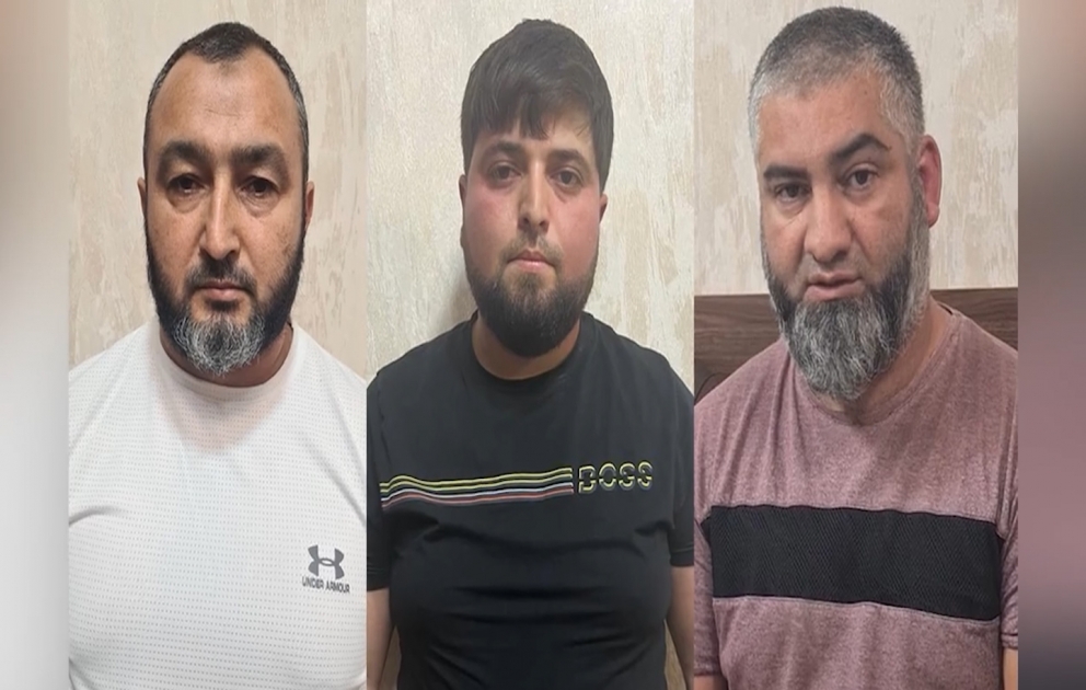 Bakıda iş adamından hədə-qorxu ilə 100 min manat məbləğində pul tələb edən şəxslər saxlanılıblar VİDEO