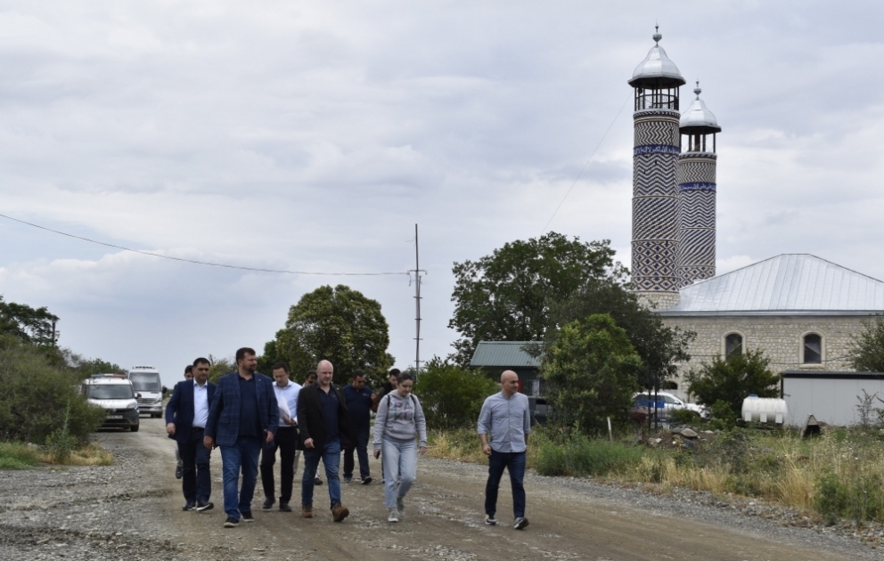 Çex Respublikasının parlament nümayəndə heyəti Ağdamda olub –  YENİLƏNİB FOTO VİDEO