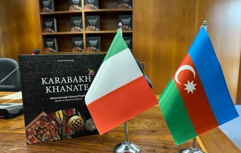 Romada Qarabağ xanlığının tarixi və mədəni irsi haqqında kitab təqdim olunub VİDEO