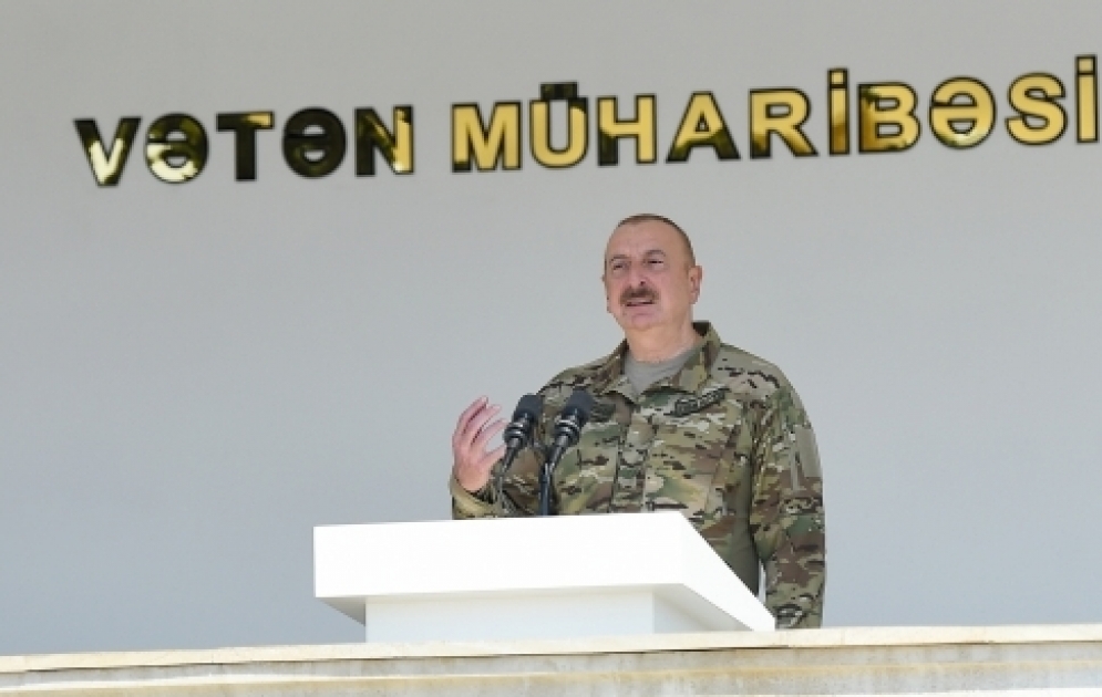 Prezident İlham Əliyev: Ordumuzun daha da gücləndirilməsi bir nömrəli vəzifə olaraq qalır  VİDEO
