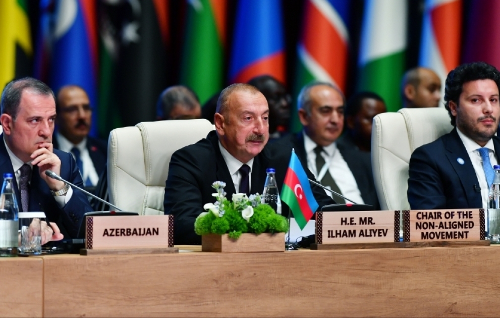 Azərbaycan Prezidenti: Ermənistan işğal etdiyi ərazilərdə urbisid, kultursid və ekosid törədıb VİDEO