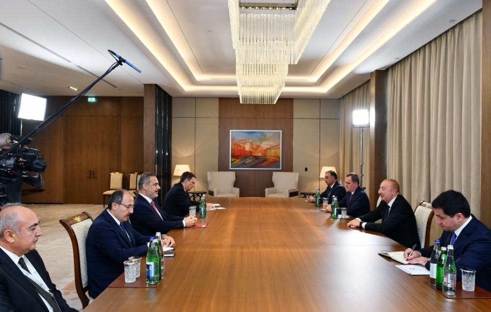 President Ilham Aliyev received Foreign Minister of Türkiye VIDEO