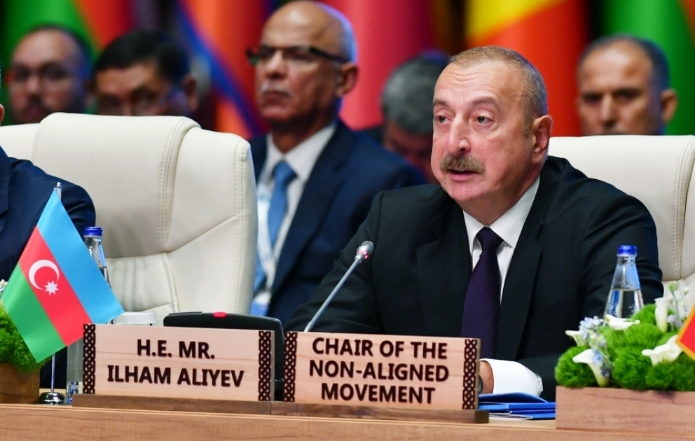 Azerbaijani President: Armenia committed urbicide, culturicide and ecocide in the then occupied territories  VIDEO