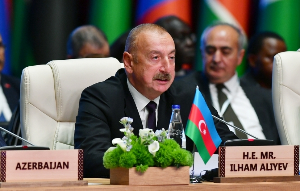 President: Azerbaijan is among the most ten heavily mine-infested countries in the world  VIDEO