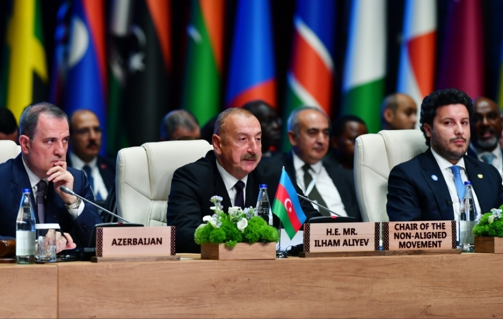 Azerbaijan has set a particular national Sustainable Development Goal on humanitarian demining,  President VIDEO