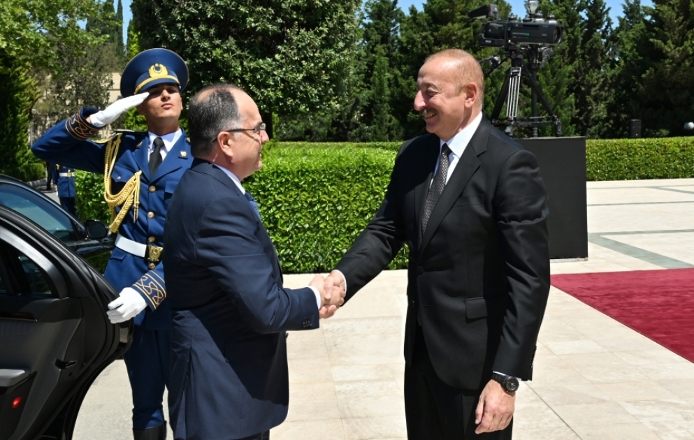 Official welcome ceremony was held for President of Albania Bajram Begaj VIDEO