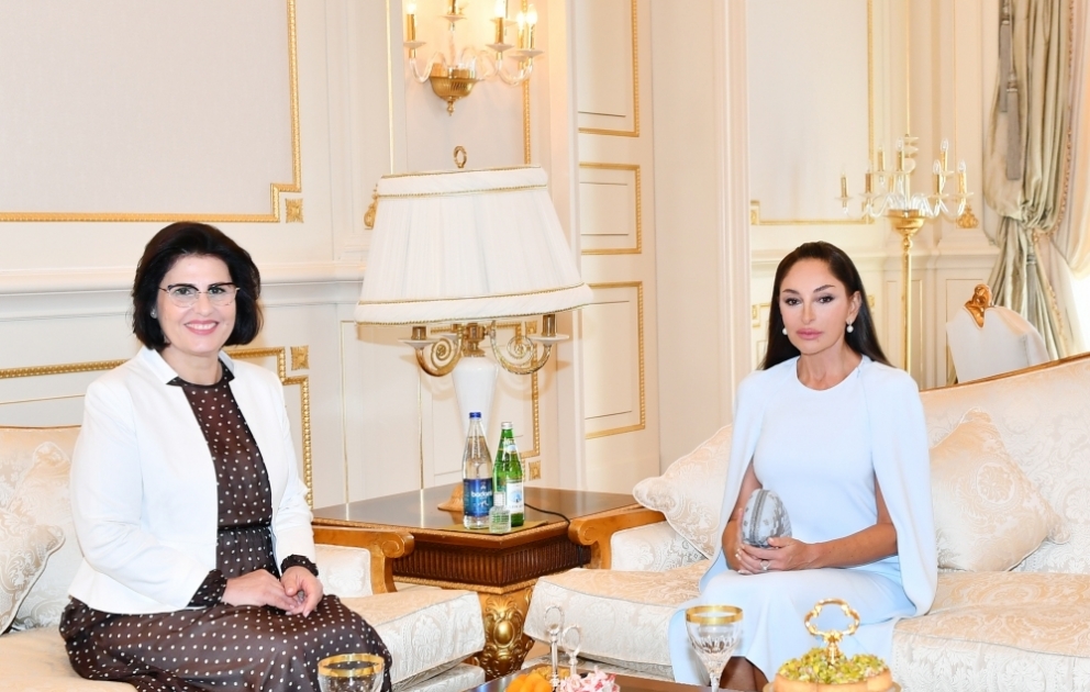 First ladies of Azerbaijan and Albania met in Baku VIDEO